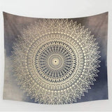 Arazzo indiano Goldbeing, stoffa mandala, Goa Home - Accessori e decorazioni Naty Shop