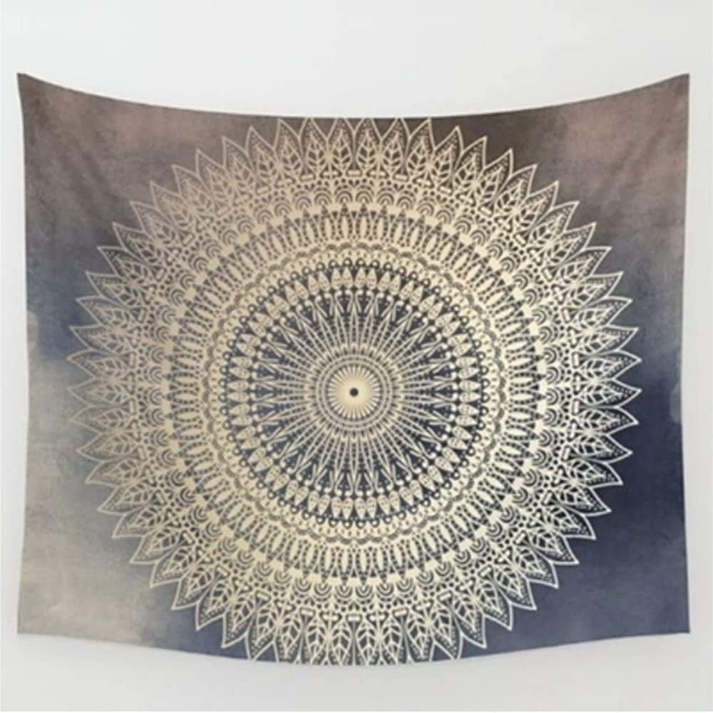 Arazzo indiano Goldbeing, stoffa mandala, Goa Home - Accessori e decorazioni Naty Shop