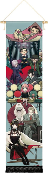 Arazzo appeso su tela wall art banner anime Home - Accessori e Decorazioni Naty Shop Pittura-Personaggi