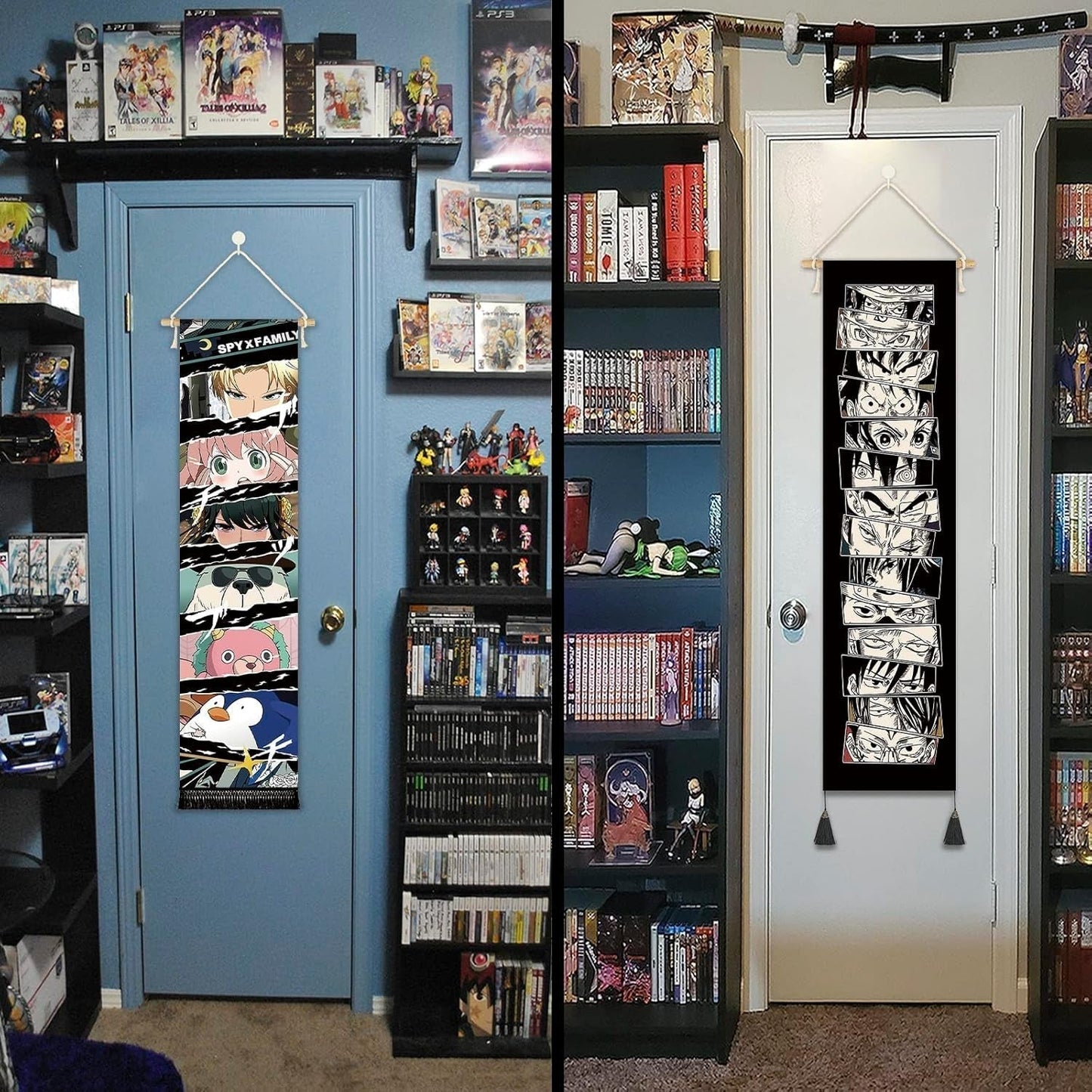 Arazzo da appendere su tela, decorazione da parete, banner anime Home - Accessori e decorazioni Naty Shop