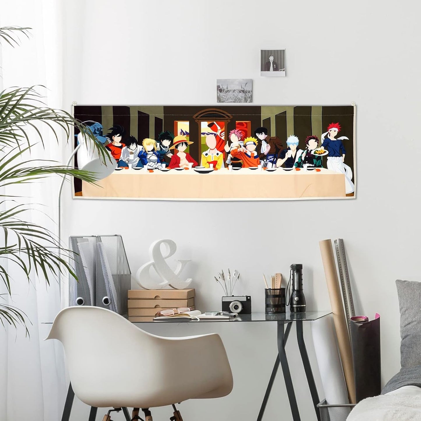 Arazzo da parete su tela dipinto con personaggi anime Home - Accessori e decorazioni Naty Shop
