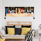 Arazzo da parete su tela dipinto con personaggi anime Home - Accessori e decorazioni Naty Shop