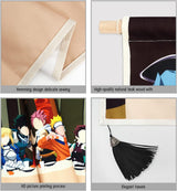 Arazzo da parete su tela dipinto con personaggi anime Home - Accessori e decorazioni Naty Shop