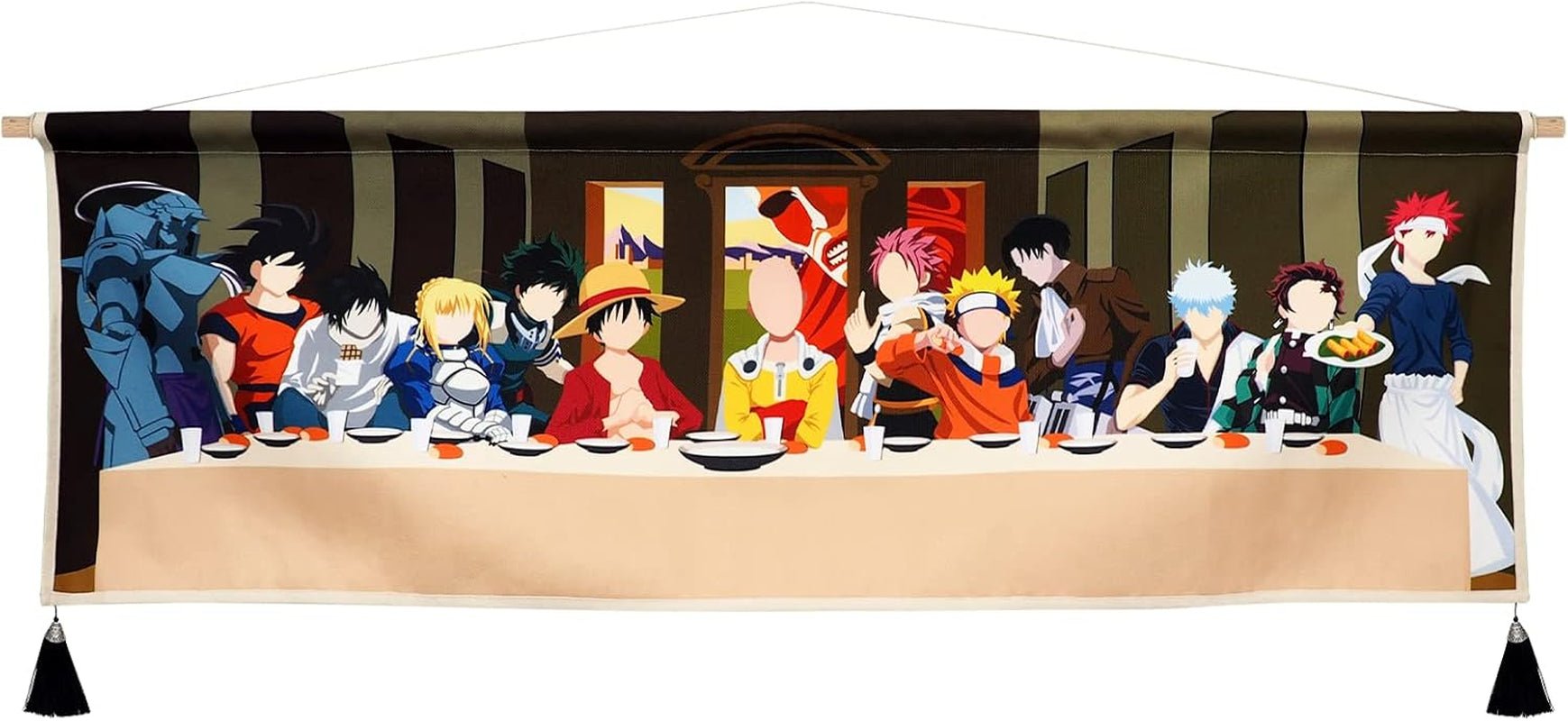 Arazzo da appendere su tela, pittura artistica, personaggi anime, Home – Accessori e decorazioni Titolo predefinito di Naty Shop