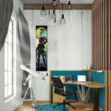 Arazzo da parete su tela dipinto con personaggi giapponesi Home - Accessori e Decorazioni Naty Shop