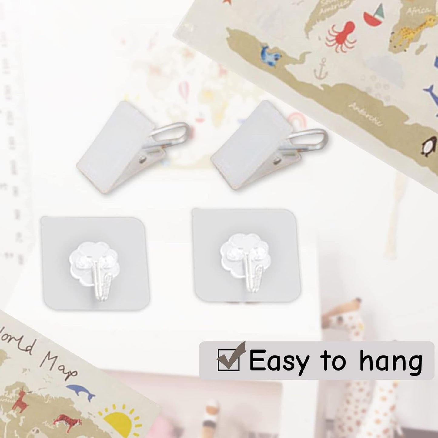Arazzo Haokaini mappa del mondo foto lettino Home - Accessori e decorazioni Naty Shop