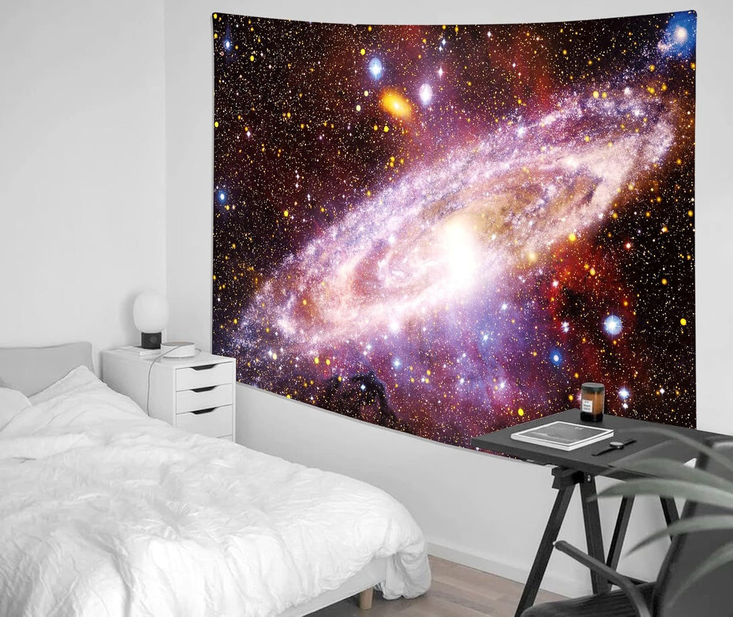 Holavida arazzo fluorescente galassia cielo stellato estetica astratta Home - Accessori e Decorazioni Naty Shop