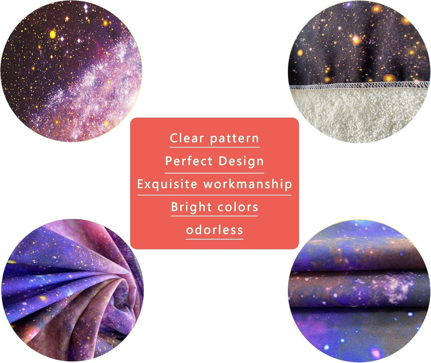Holavida arazzo fluorescente galassia cielo stellato estetica astratta Home - Accessori e Decorazioni Naty Shop