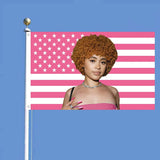 Arazzo Ice Rapper Spice Flag Interno Esterno Rosa Home - Accessori e Decorazioni Naty Shop