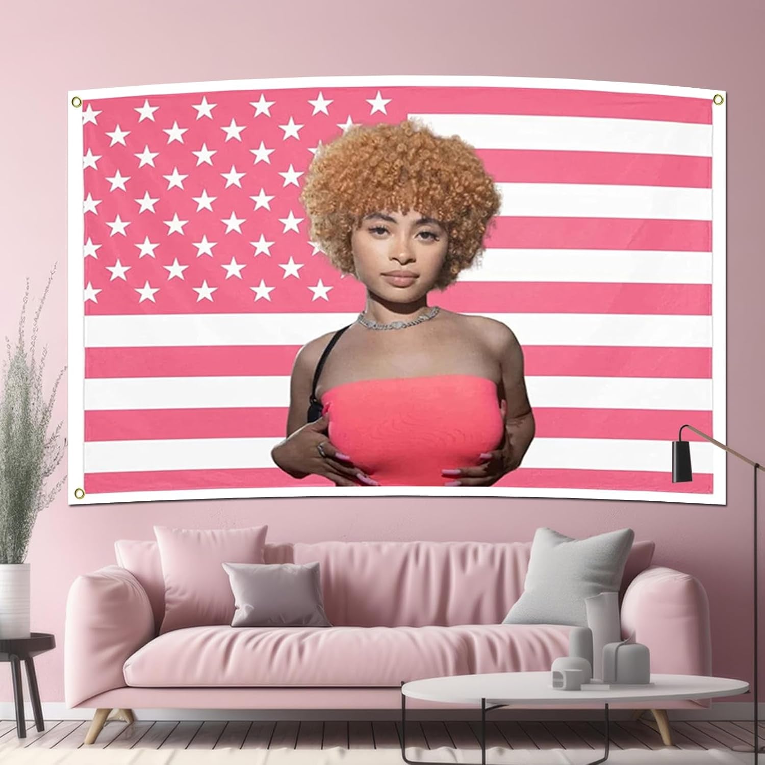 Arazzo ghiaccio spezia bandiera bandiere rosa Home - Accessori e Decorazioni Naty Shop