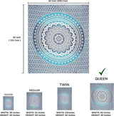 Arazzo indiano mandala blu decorazione estetica della stanza Casa - Accessori e decorazioni Naty Shop