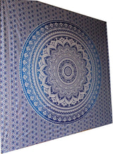 Arazzo indiano mandala blu decorazione estetica della stanza Casa - Accessori e decorazioni Naty Shop
