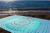 Arazzo indiano mandala verde decorazione estetica Decorazioni per la casa - Accessori e Decorazioni Naty Shop