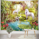 Arazzo giapponese panza rosso fiori di ciliegio sole muro Casa - Accessori e decorazioni Naty Shop Multi 11 235L X 180B Cm
