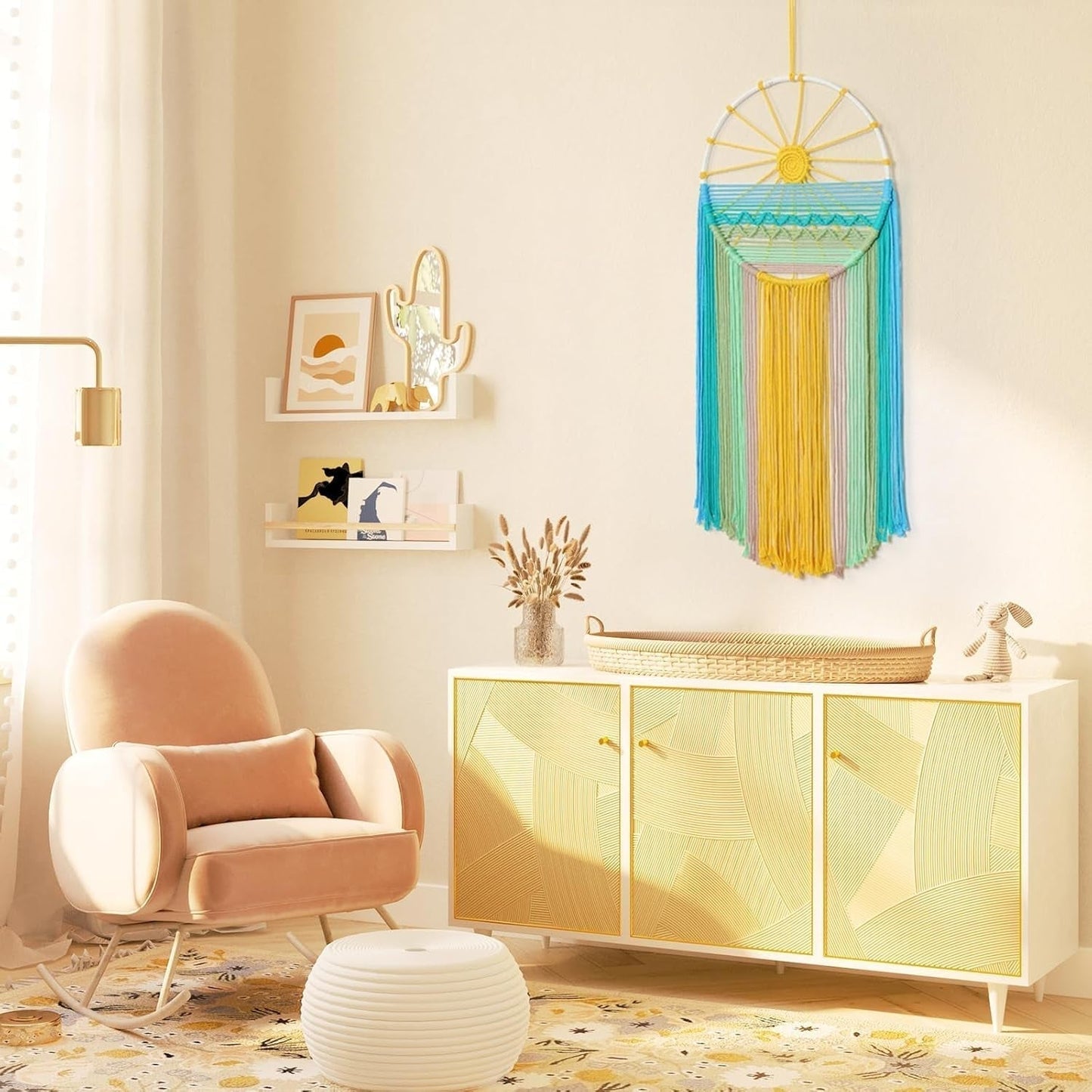 Arazzo lomohoo dreamcatcher arazzo motivo sole stanza arcobaleno Casa - Accessori e Decorazioni Naty Shop