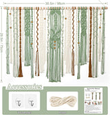 Arazzo lomohoo grande deco verde estetico tessuto Home - Accessori e Decorazioni Naty Shop