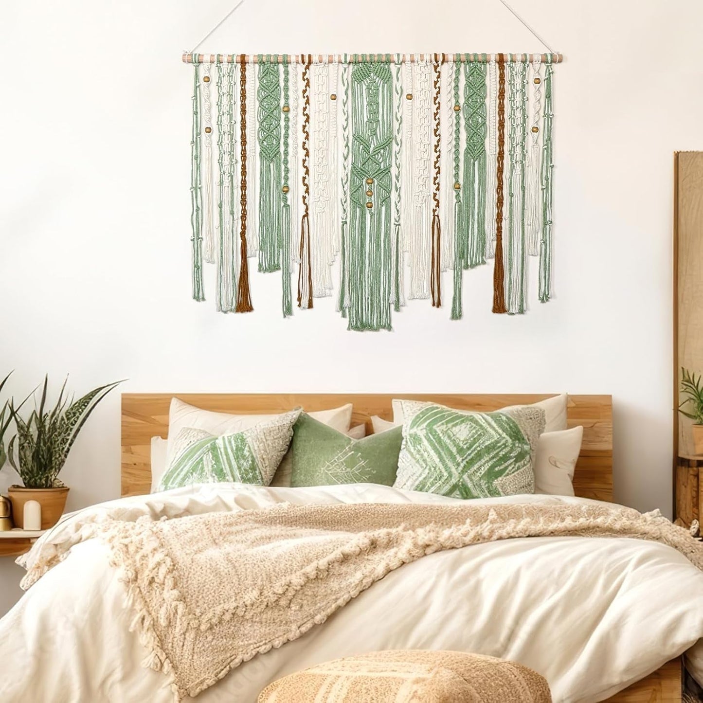 Arazzo lomohoo grande deco verde estetico tessuto Home - Accessori e Decorazioni Naty Shop