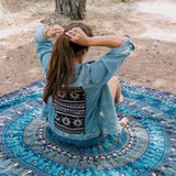 Arazzo momomus mandala in cotone colorato disegni orientali Casa - Accessori e Decorazioni Naty Shop