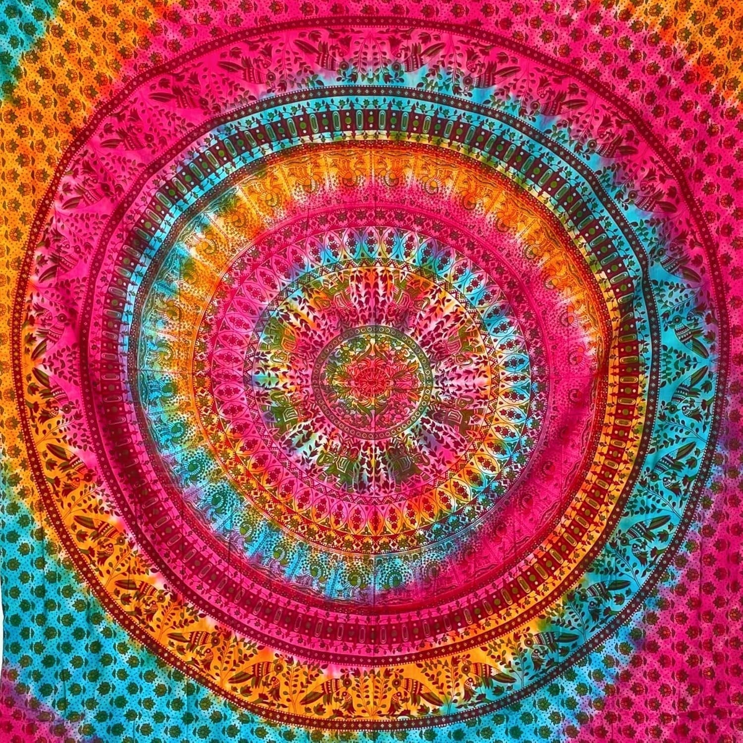 Arazzo momomus mandala hippie o psichedelico xxl Home - Accessori e Decorazioni Naty Shop Multicolor 17 230L X 210B Cm