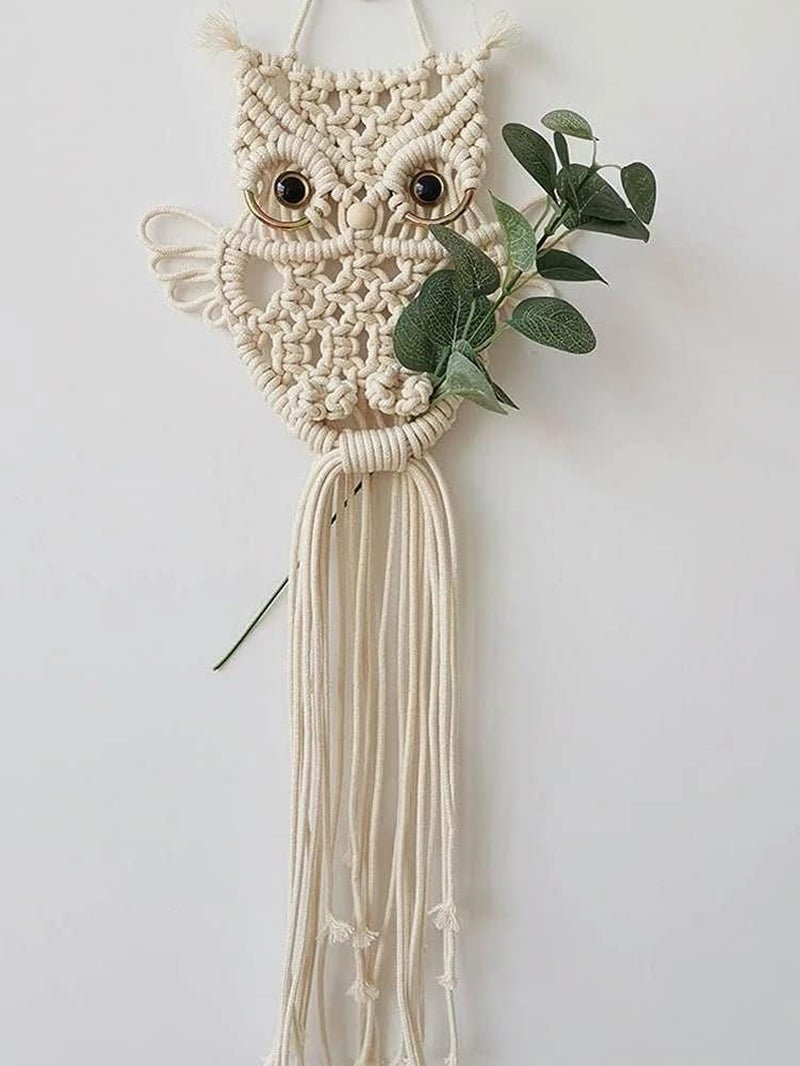 Arazzo Gufo arazzo 14parete decorazione fatta a mano in cotone Casa - Accessori e Decorazioni Naty Shop