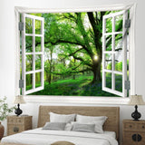 Arazzo giungla paesaggio xxl foresta tela finestra Home - Accessori e Decorazioni Naty Shop