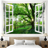 Arazzo giungla paesaggio xxl foresta tela finestra Home - Accessori e Decorazioni Naty Shop