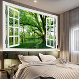 Arazzo giungla paesaggio xxl foresta tela finestra Home - Accessori e Decorazioni Naty Shop
