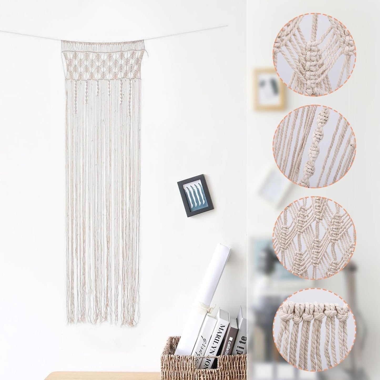 Arazzo, tenda per porta, arazzo tessuto, divisorio, Casa - Accessori e Decorazioni Naty Shop