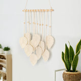 Arazzo quatre fatto a mano ghirlanda piatta foglie intrecciate Home - Accessori e Decorazioni Naty Shop