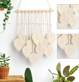 Arazzo quatre fatto a mano ghirlanda piatta foglie intrecciate Home - Accessori e Decorazioni Naty Shop