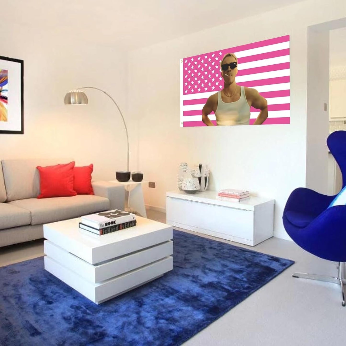 Mensole arazzo Cameron Bandiera americana interno esterno Casa - Accessori e Decorazioni Naty Shop