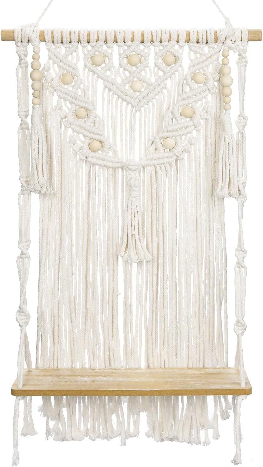 Arazzo da mensola portacandele in vetro realizzato da Casa - Accessori e Decorazioni Naty Shop Blu