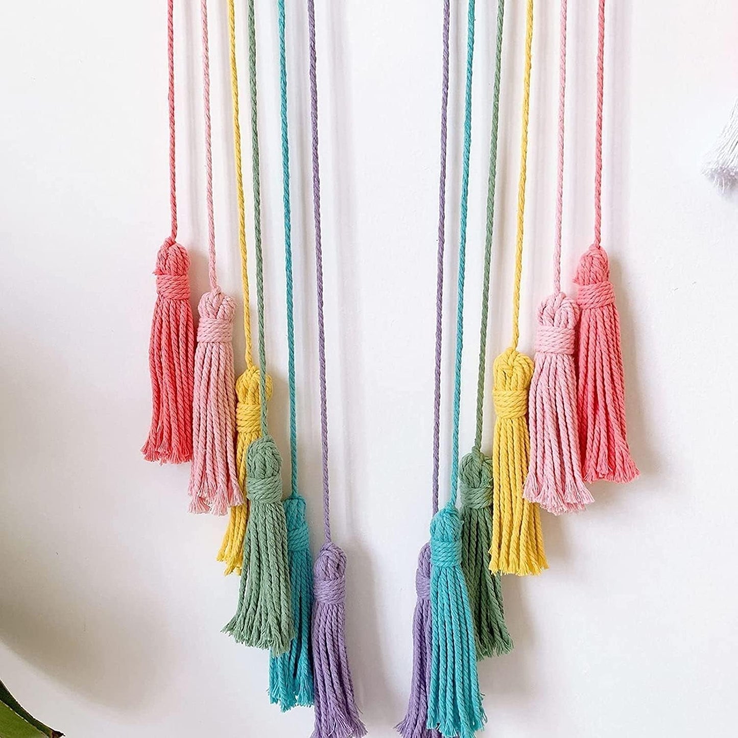 Decorazione arazzo arcobaleno corda di cotone arcobaleno Home - Accessori e Decorazioni Naty Shop