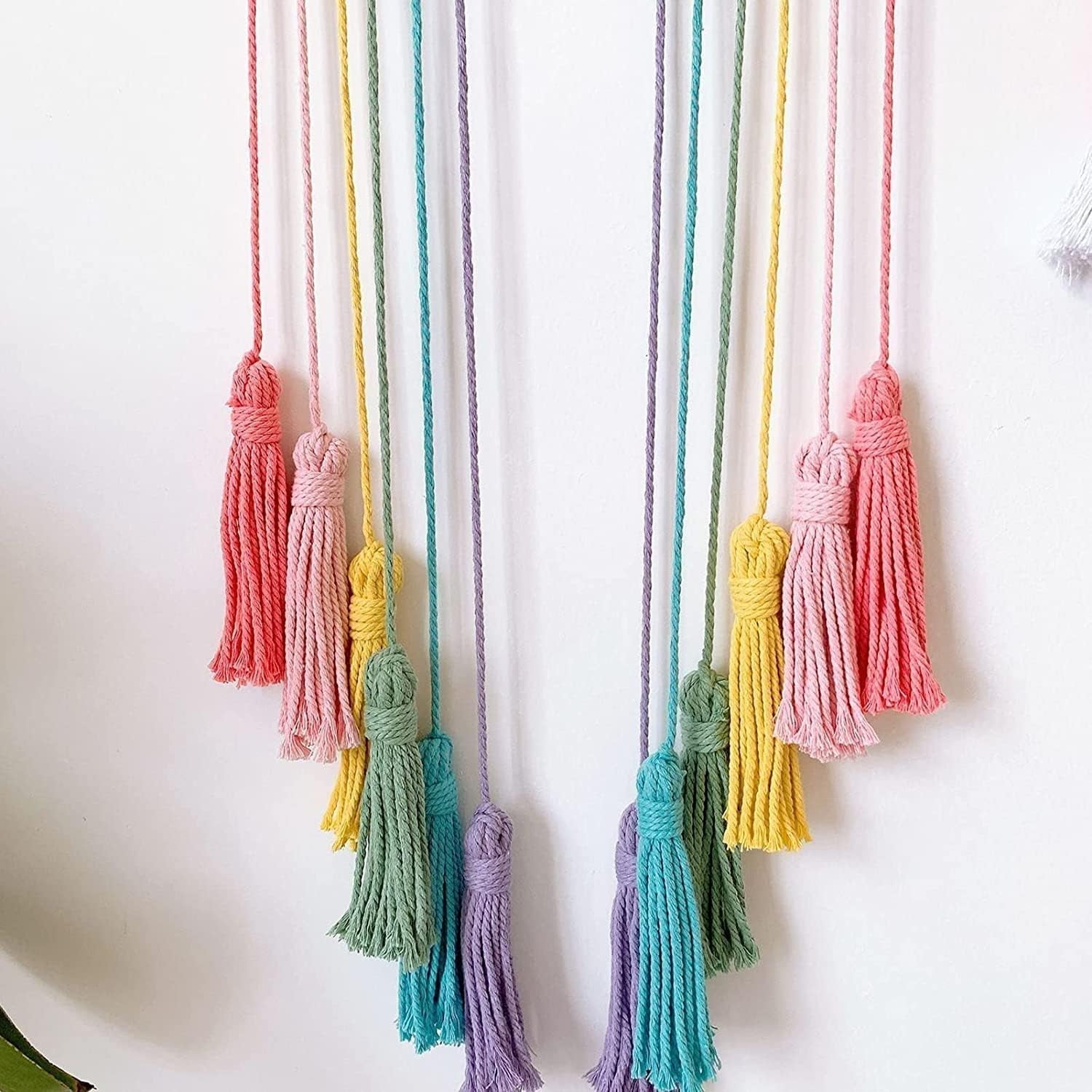 Decorazione arazzo arcobaleno corda di cotone arcobaleno Home - Accessori e Decorazioni Naty Shop