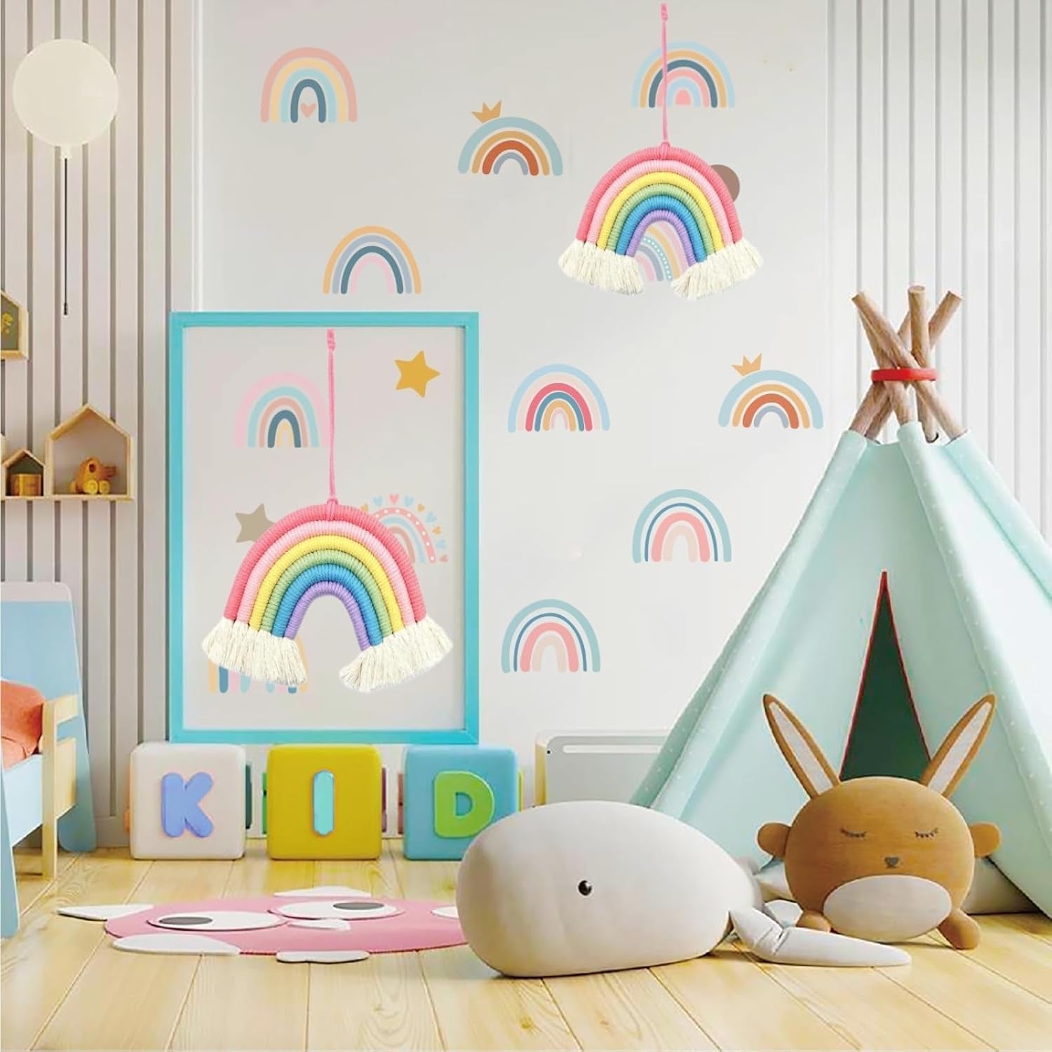 Arazzo decorativo arcobaleno che decora la cameretta della cameretta Casa - Accessori e Decorazioni Naty Shop