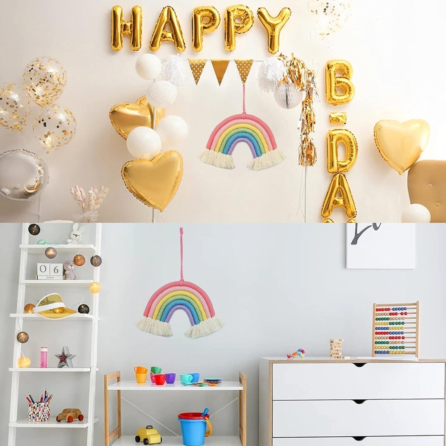 Arazzo decorativo arcobaleno che decora la cameretta della cameretta Casa - Accessori e Decorazioni Naty Shop