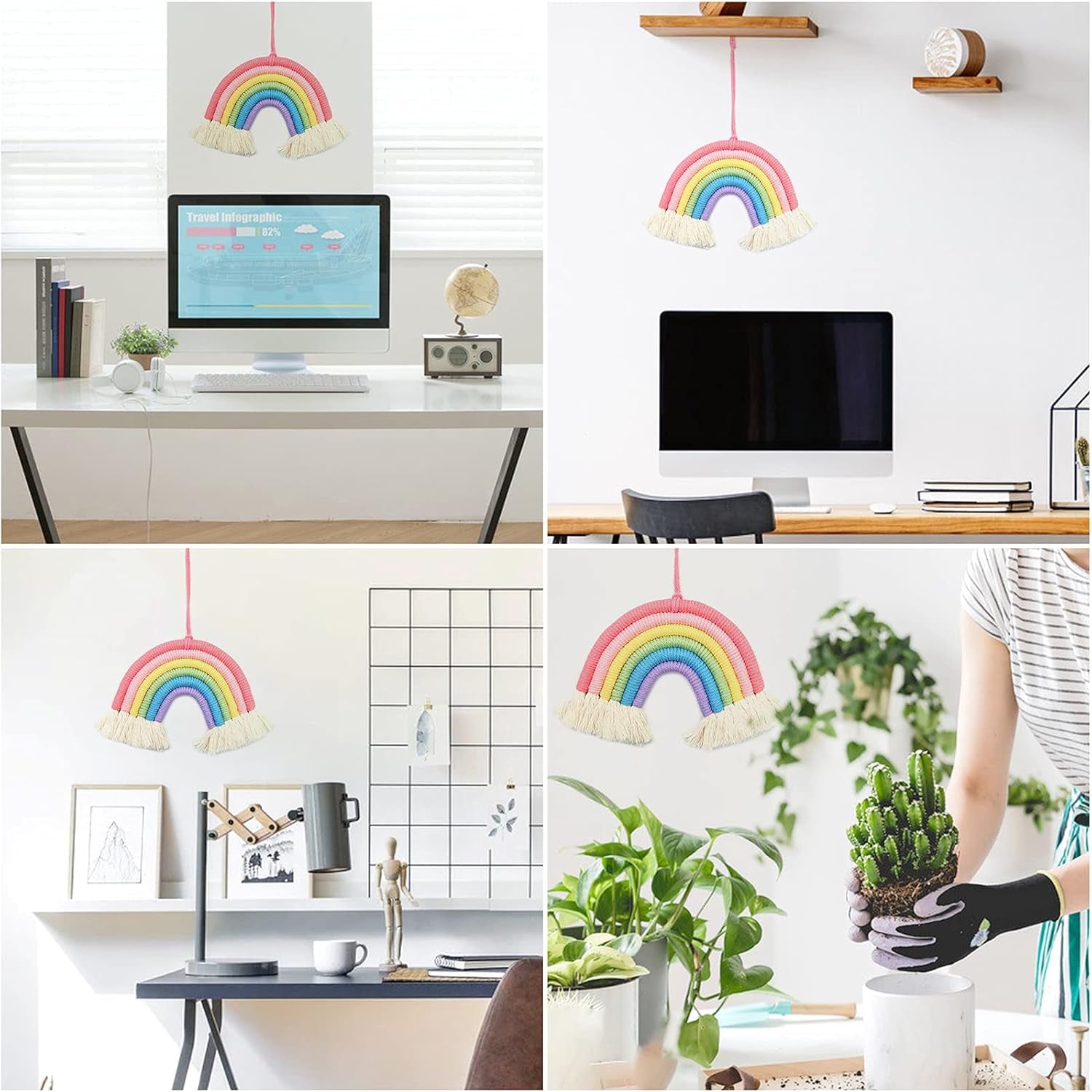 Arazzo decorativo arcobaleno che decora la cameretta della cameretta Casa - Accessori e Decorazioni Naty Shop