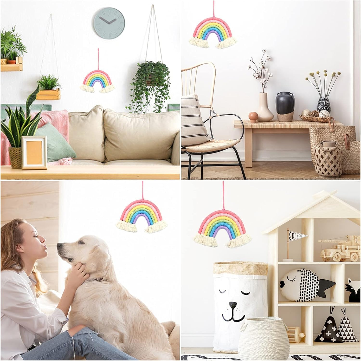 Arazzo decorativo arcobaleno che decora la cameretta della cameretta Casa - Accessori e Decorazioni Naty Shop
