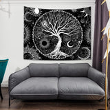 Arazzo sequpr albero vita sole luna Home - Accessori e Decorazioni Naty Shop