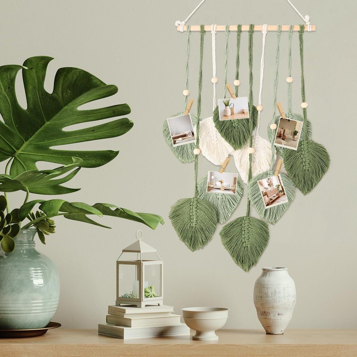 Decorazione per finestra stile Arazzo 40 cm verde Casa - Accessori e Decorazioni Naty Shop