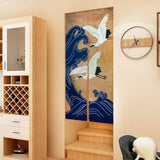 Arazzo stile giapponese in lino spesso noren tenda lunga Home - Accessori e Decorazioni Naty Shop