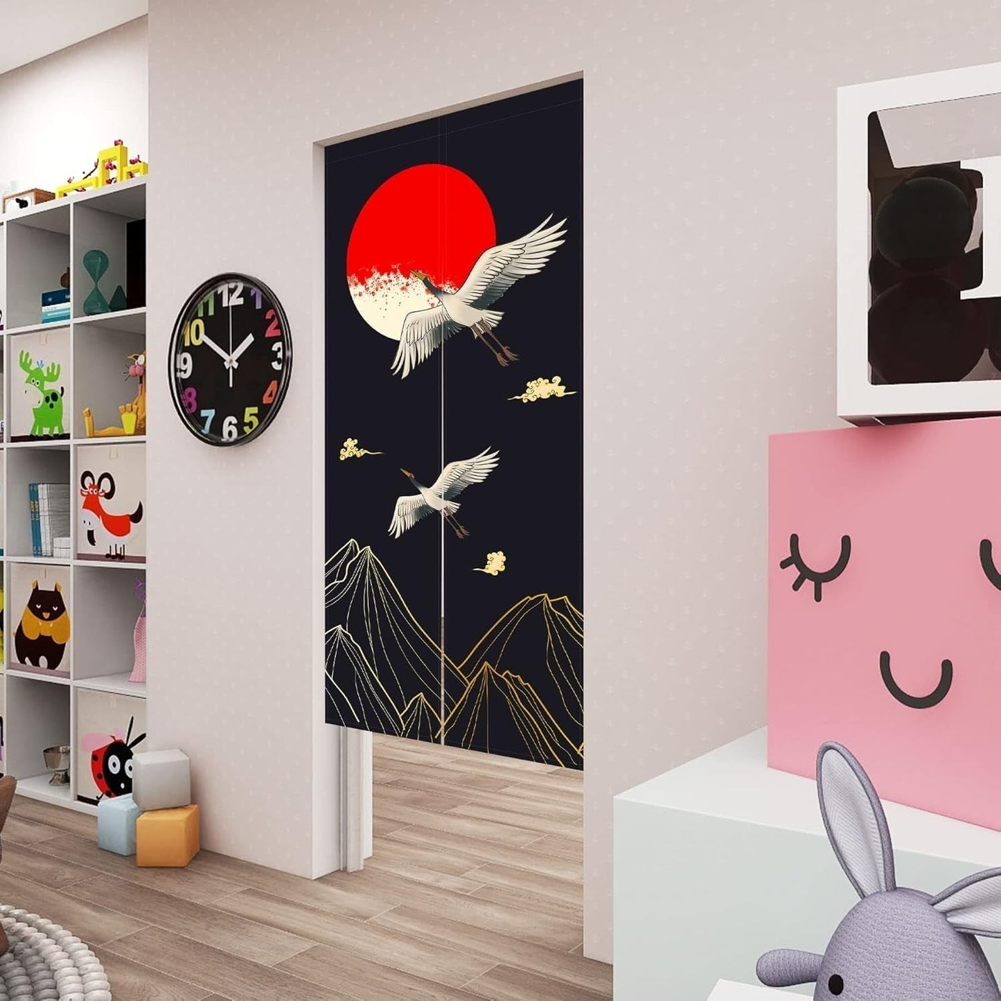 Arazzo stile giapponese lino spesso tende lunghe noren Home - Accessori e Decorazioni Naty Shop