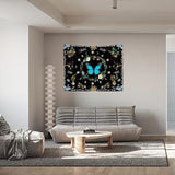 Arazzo arazzo farfalle verdi tessuto garzato Home - Accessori e Decorazioni Naty Shop