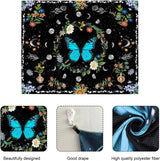 Arazzo arazzo farfalle verdi tessuto garzato Home - Accessori e Decorazioni Naty Shop