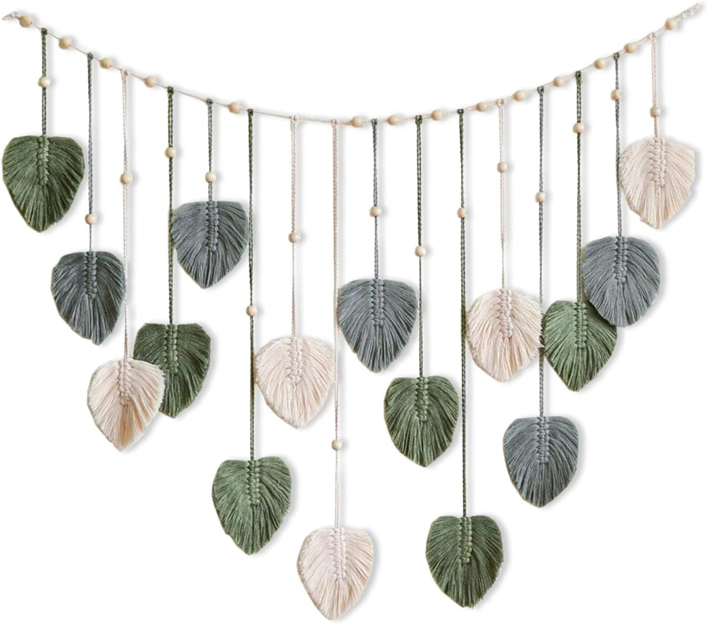 Arazzo tessuto verde arazzo chiodi in legno Home - Accessori e Decorazioni Naty Shop