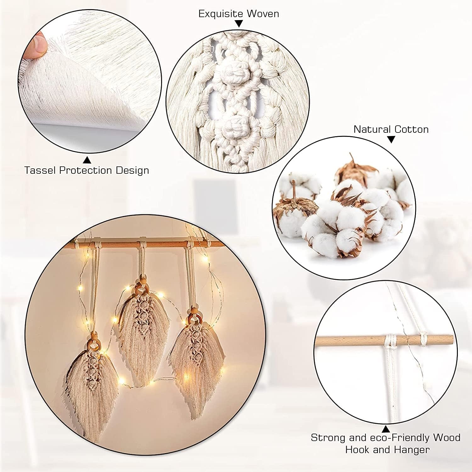 Arazzo tessuto a mano arazzo decorazione da parete cameretta dei bambini Casa - Accessori e Decorazioni Naty Shop