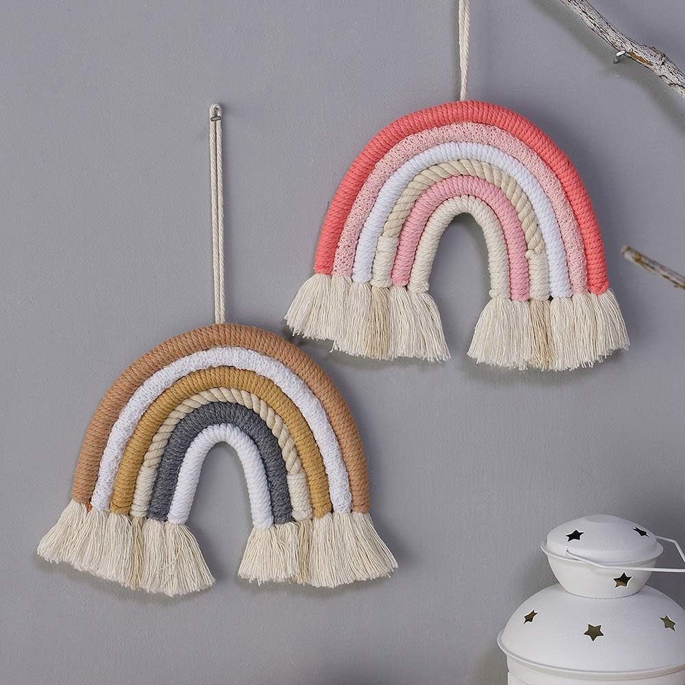 Arazzo tessuto arcobaleno bohémien per la casa arte colorata Home - Accessori e decorazioni Naty Shop
