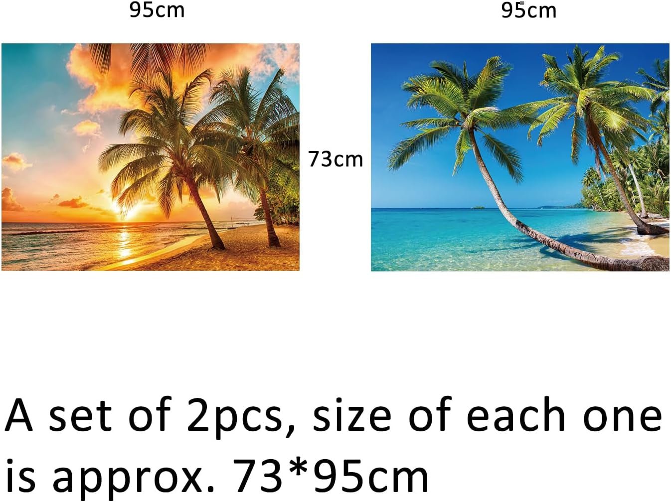 Arazzo Ulticool House Beach Sea Palm Island House - Accessori e Decorazioni Naty Shop