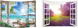 Arazzo Ulticool House Beach Beach Palm Island Home - Accessori e Decorazioni Naty Shop Beach Beach Natura