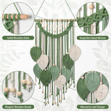 Arazzo weldomcor arazzo piccolo commercio perline foglie di legno Home - Accessori e Decorazioni Naty Shop